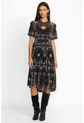 Women Dresses | Johnny Was Runa Mesh Tiered Dress Runa