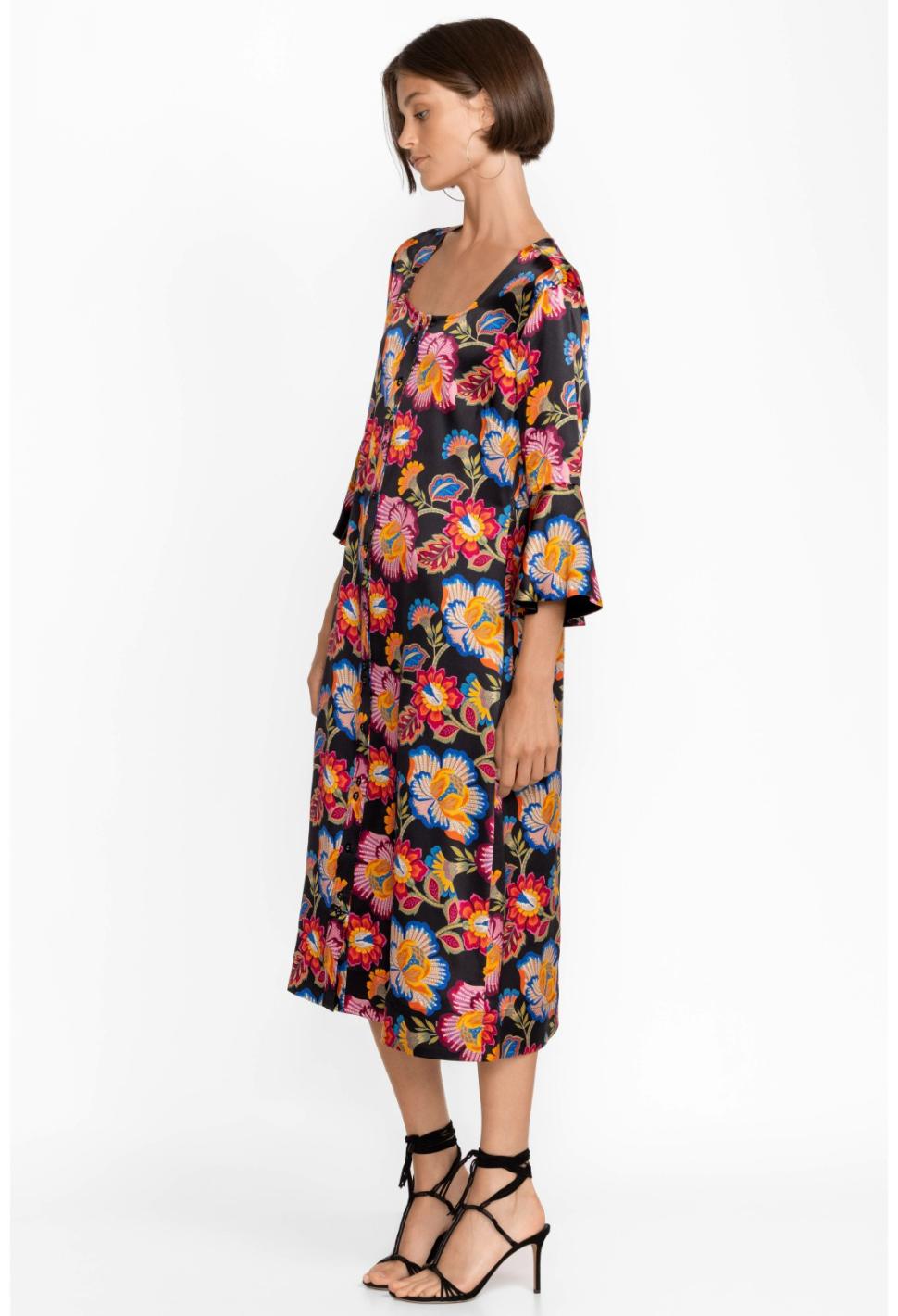 Women Dresses | Johnny Was Sidonia Button Front Dress Sidonia