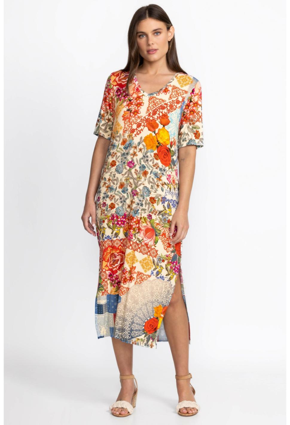 Women Dresses | Johnny Was Tango Maxi T-Shirt Dress Tango