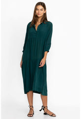 Women Dresses | Johnny Was Tiered Henley Dress Ponderosa Pine