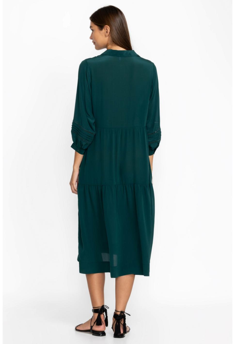 Women Dresses | Johnny Was Tiered Henley Dress Ponderosa Pine