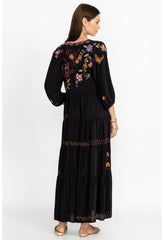 Women Dresses | Johnny Was Toni Dolman Tiered Dress Black