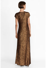 Women Dresses | Johnny Was Toto Sequin Maxi Dress Butterscotch
