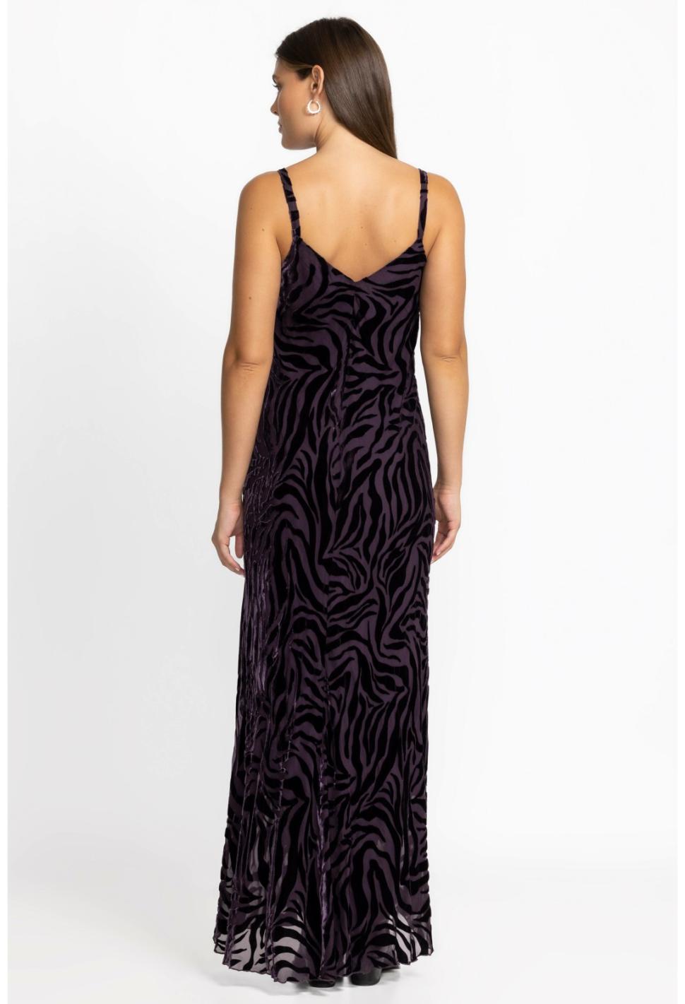 Women Dresses | Johnny Was Twilight Silk Maxi Dress Eggplant