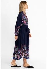 Women Dresses | Johnny Was Valeria Silk Maxi Dress Valeria