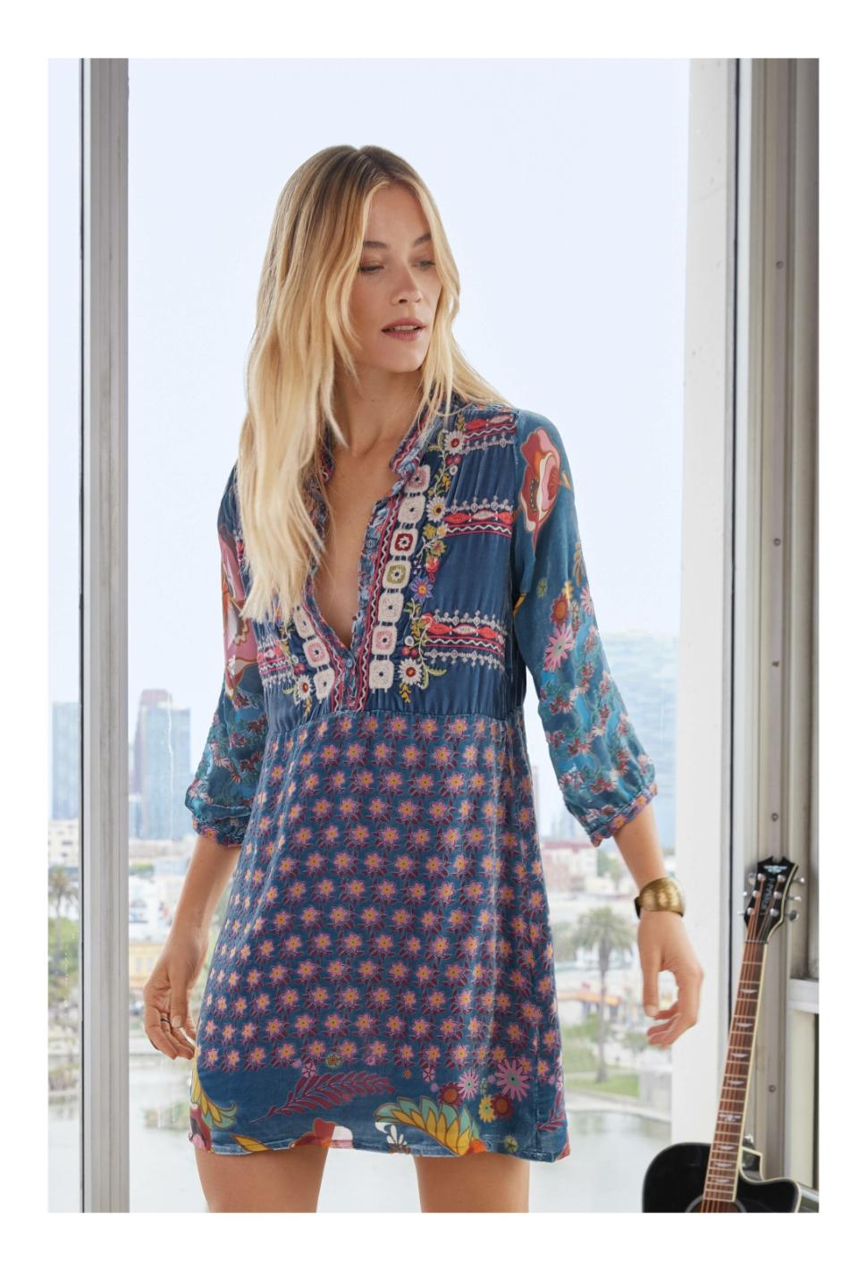 Women Dresses | Johnny Was Vember Burnout Gweneth Dress Multi