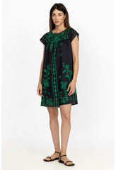 Women Dresses | Johnny Was Willow Petal Sleeve Tunic Dress Black