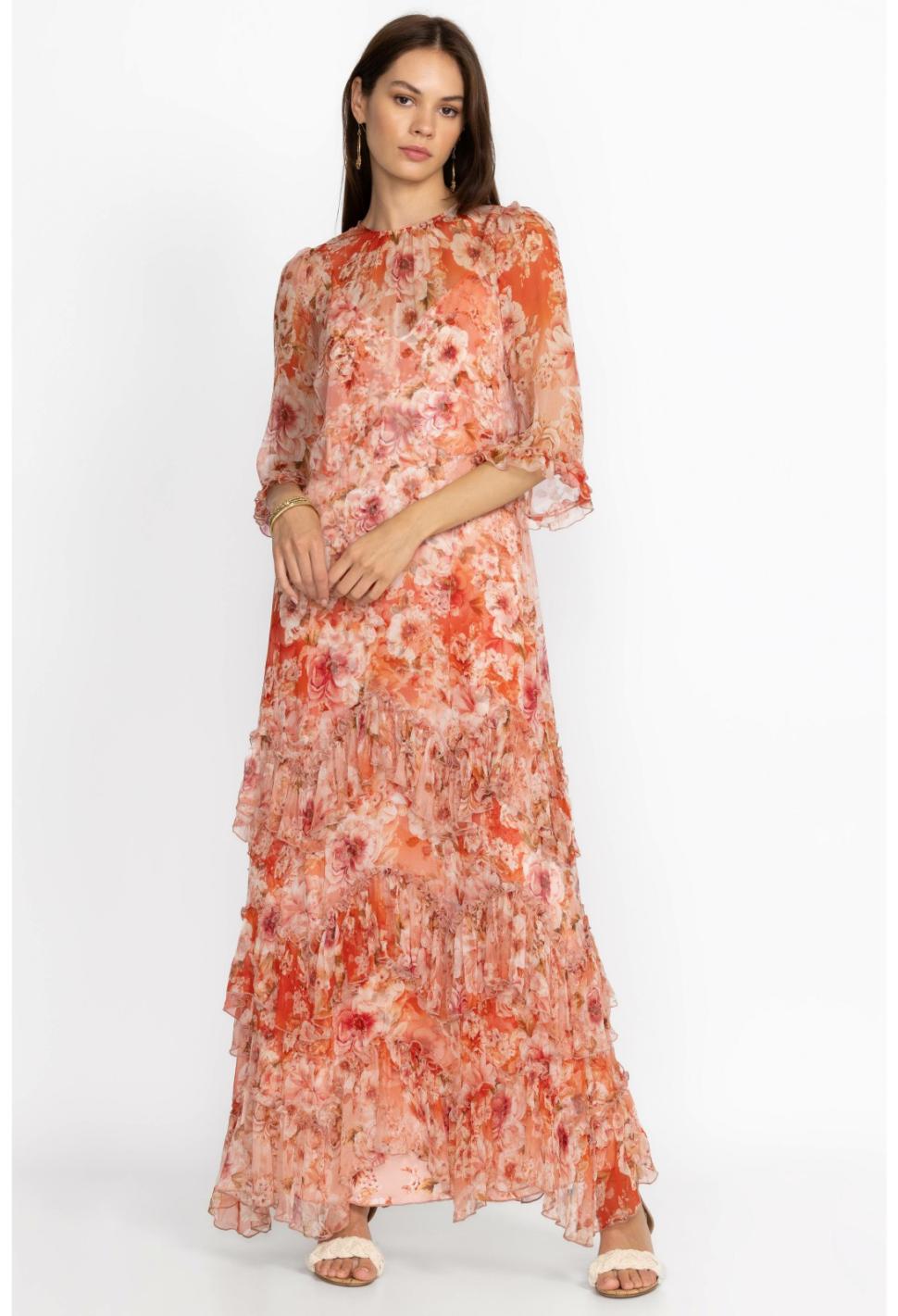 Women Dresses | Johnny Was Yours Truly Silk Maxi Dress Yours Truly