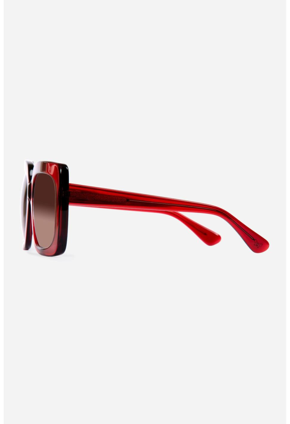 Women Eye Wear | Johnny Was Sutton Sunglasses Solid Red