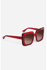 Women Eye Wear | Johnny Was Sutton Sunglasses Solid Red