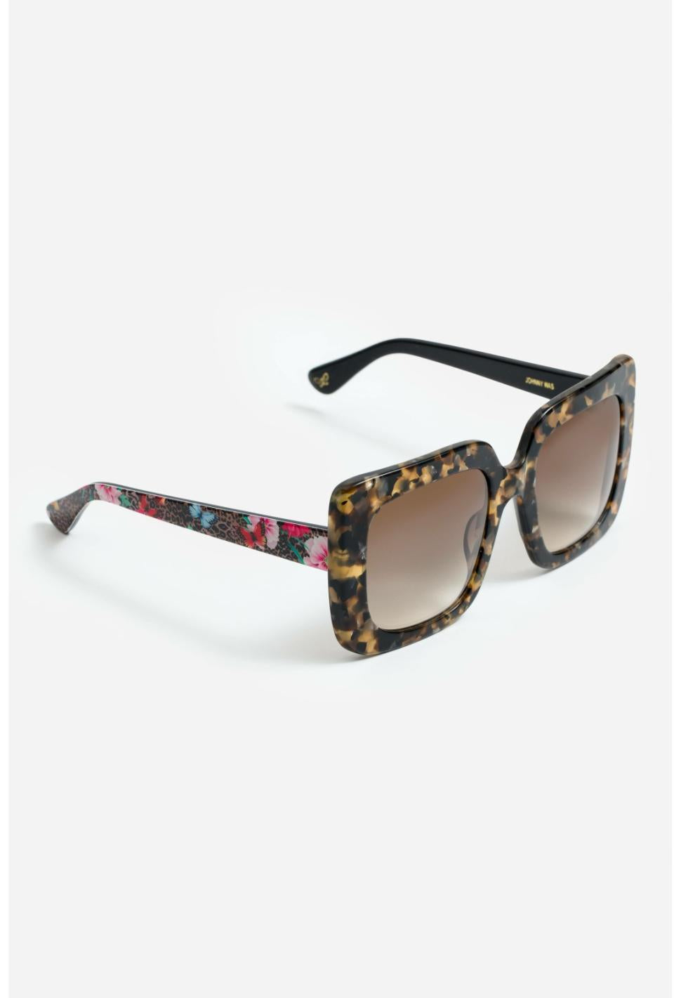 Women Eye Wear | Johnny Was Sutton Sunglasses Tortoise Multi