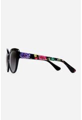 Women Eye Wear | Johnny Was Sydnee Sunglasses Black Printed Dreamer Noir