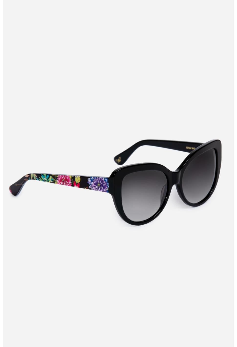 Women Eye Wear | Johnny Was Sydnee Sunglasses Black Printed Dreamer Noir