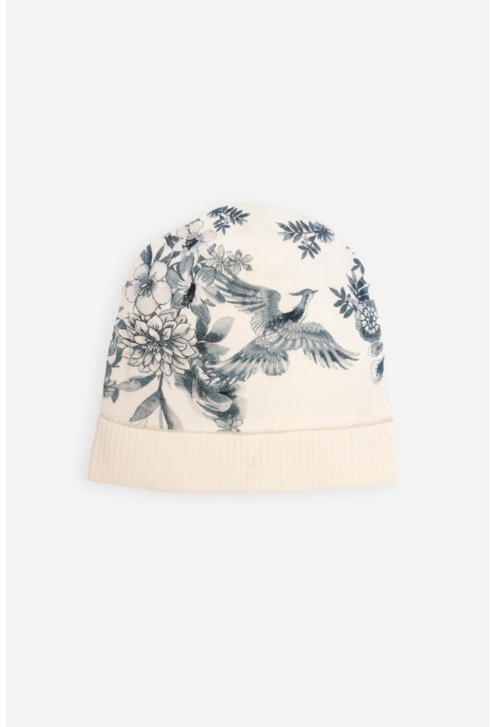 Women Fashion Accessories | Johnny Was Anahi Printed Beanie Ivory Dreamer