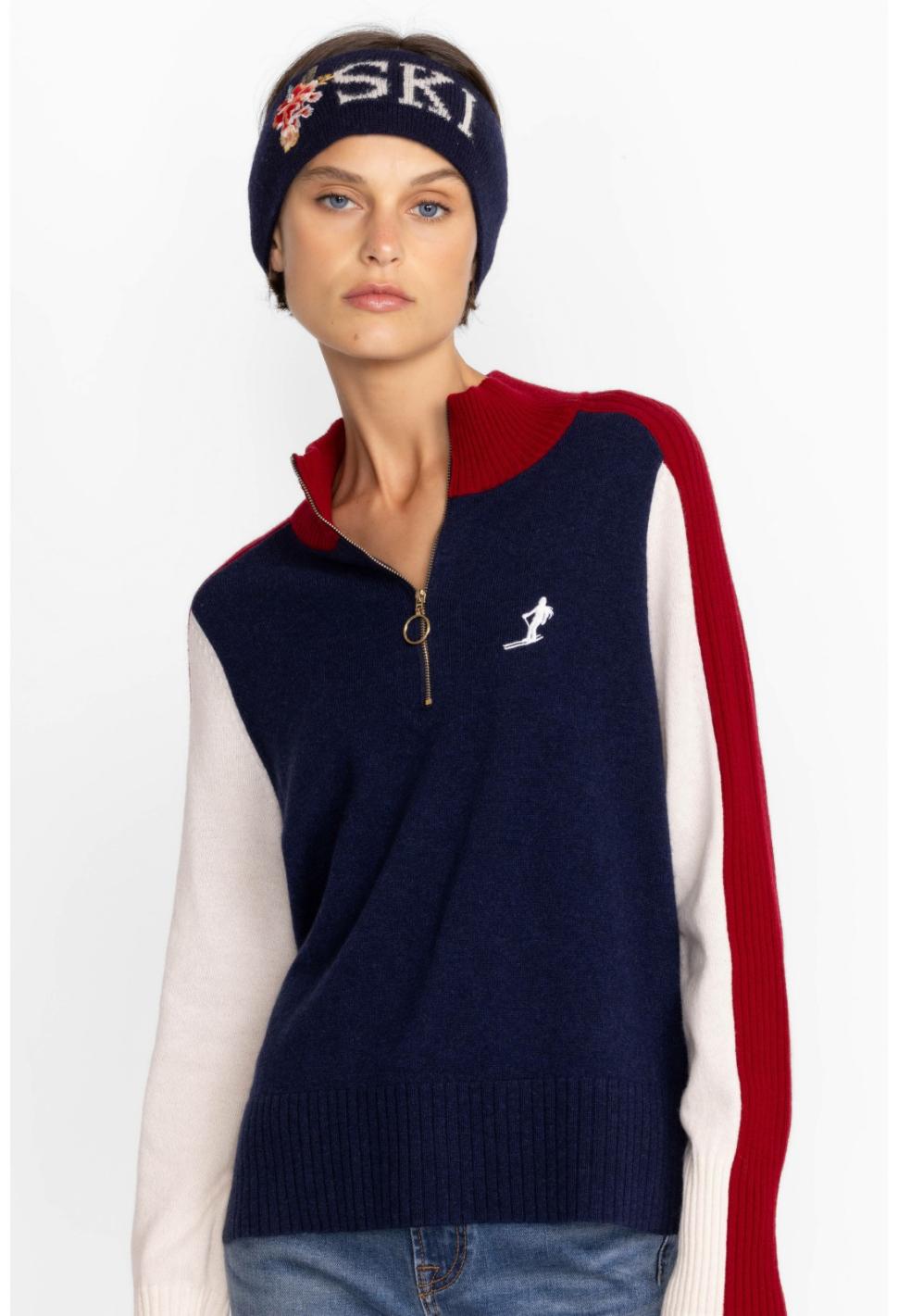 Women Fashion Accessories | Johnny Was Ski Headwarmer Navy