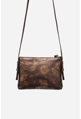 Women Handbags | Johnny Was Asteria Italian Leather Crossbody Bag Barolo