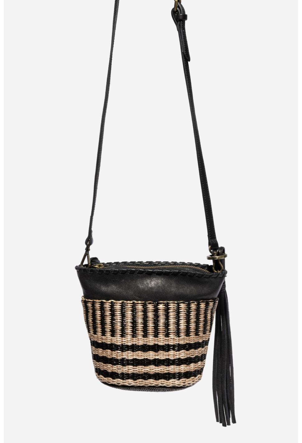 Women Handbags | Johnny Was Banda Crochet Bucket Bag Natural