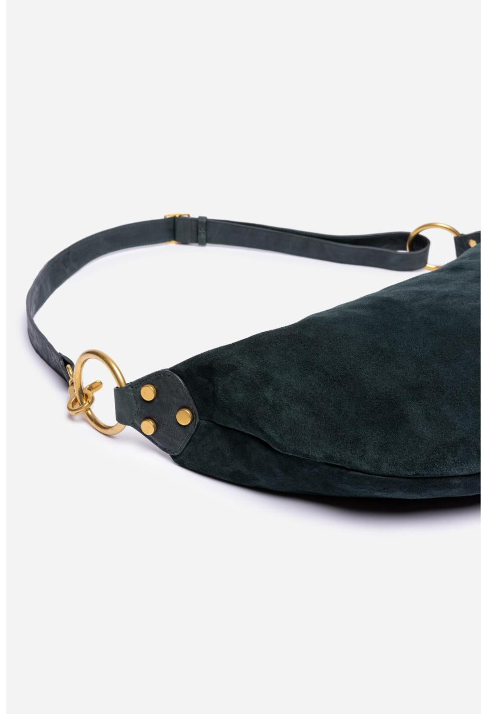 Women Handbags | Johnny Was Dunkel Italian Suede Faithful Bag Dunkel