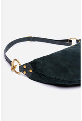 Women Handbags | Johnny Was Dunkel Italian Suede Faithful Bag Dunkel