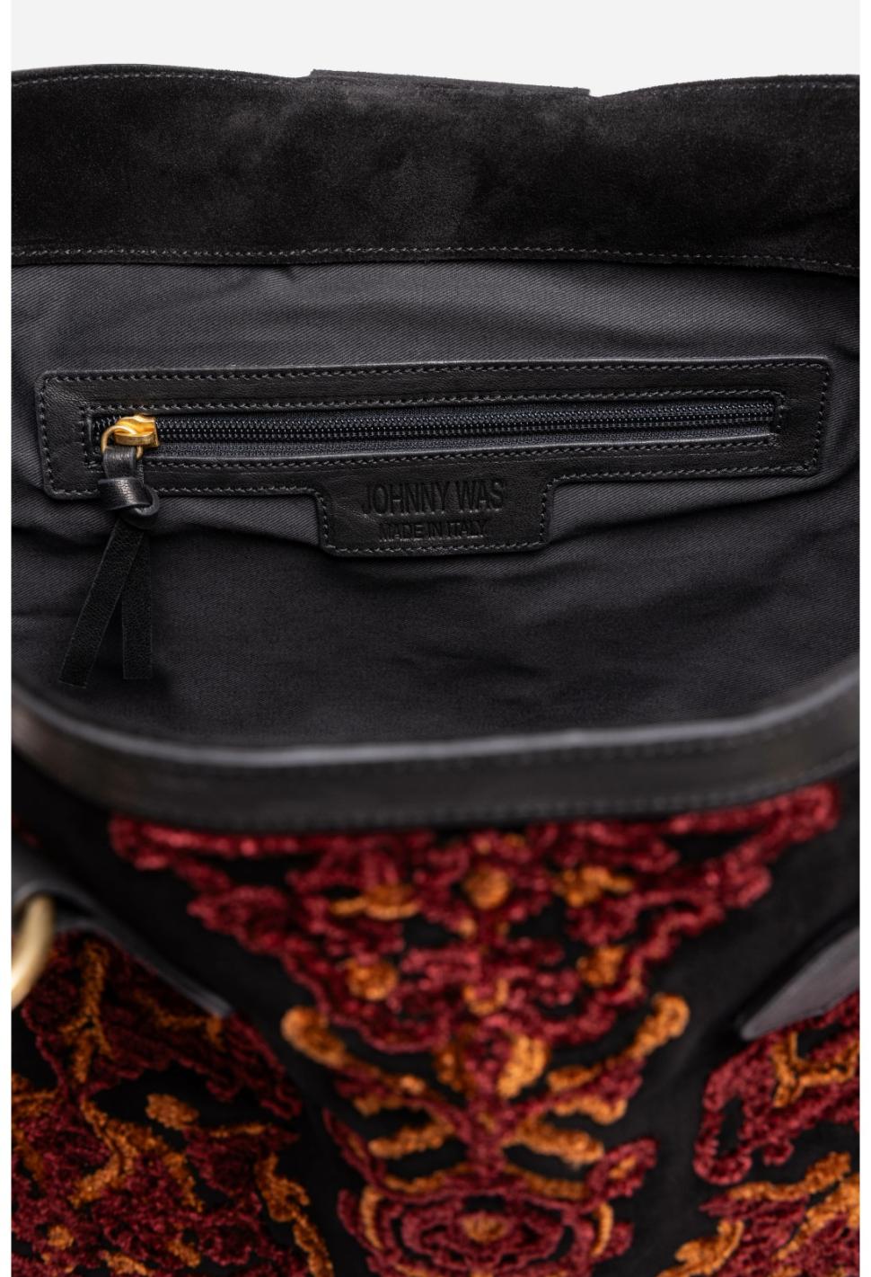 Women Handbags | Johnny Was Regina Jaquard Tote Bag Black