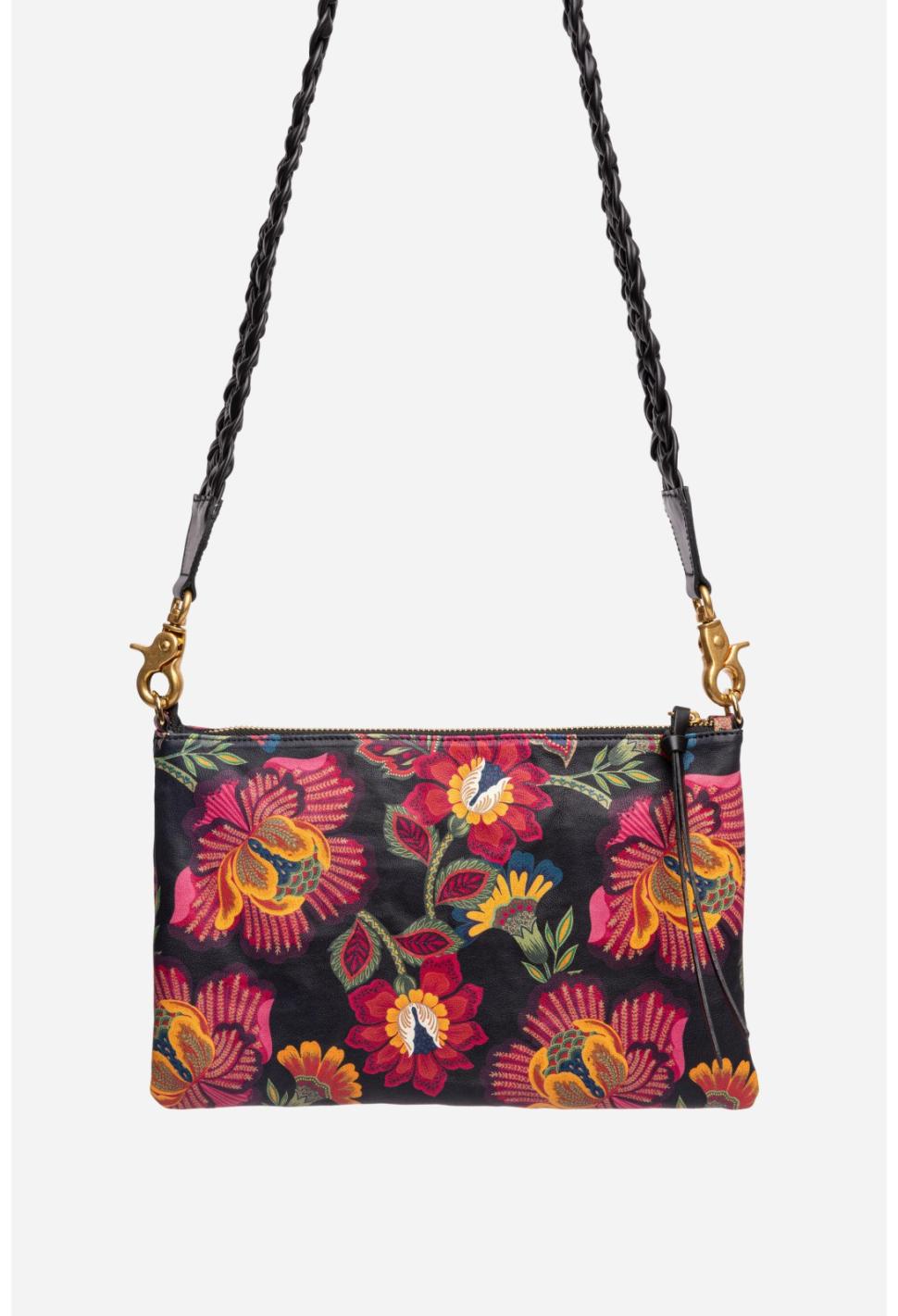 Women Handbags | Johnny Was Sidonia Italian Leather Clutch Crossbody Sidonia