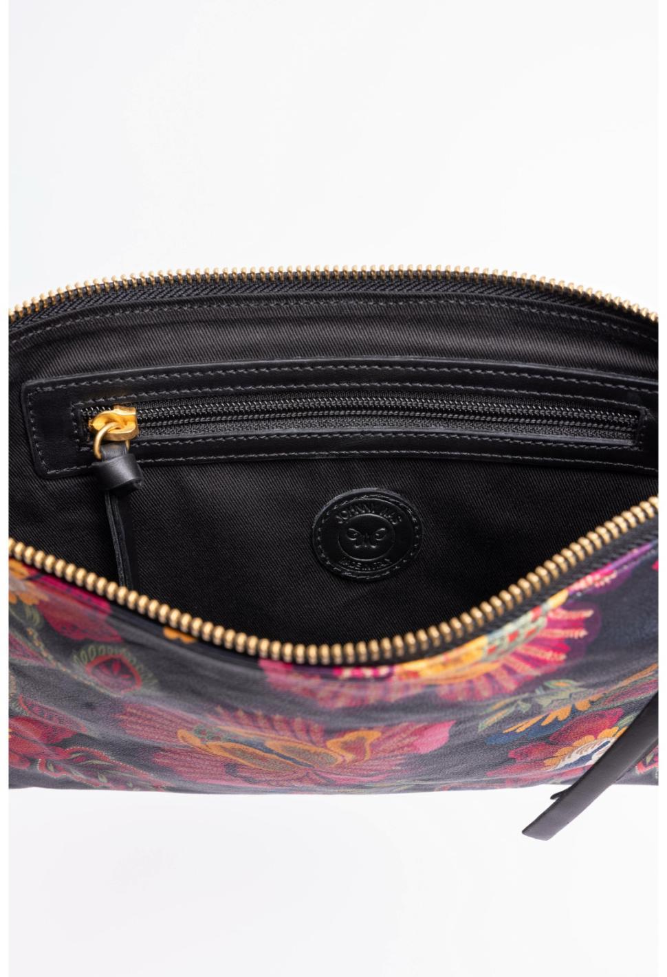 Women Handbags | Johnny Was Sidonia Italian Leather Clutch Crossbody Sidonia