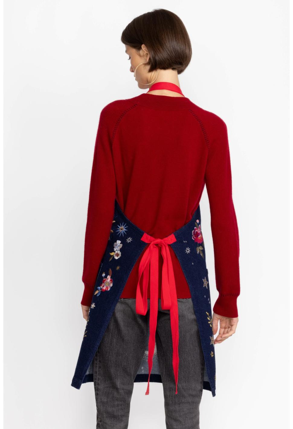 Women Home Accessories | Johnny Was Celestin Moon Denim Apron Blue