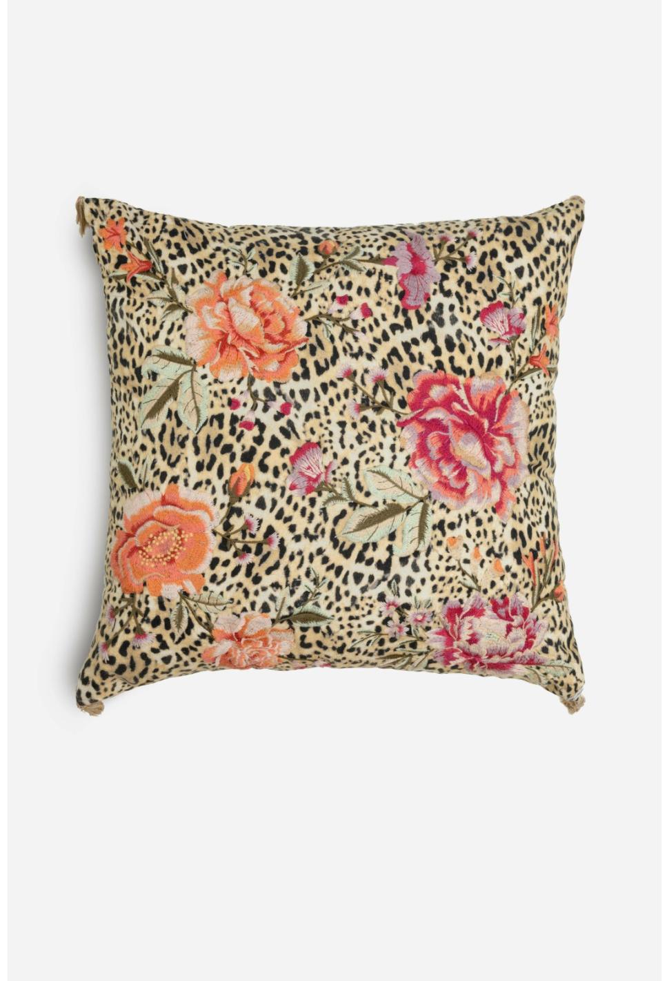 Women Home Accessories | Johnny Was Vienna Linen Embroidered Pillow Multi