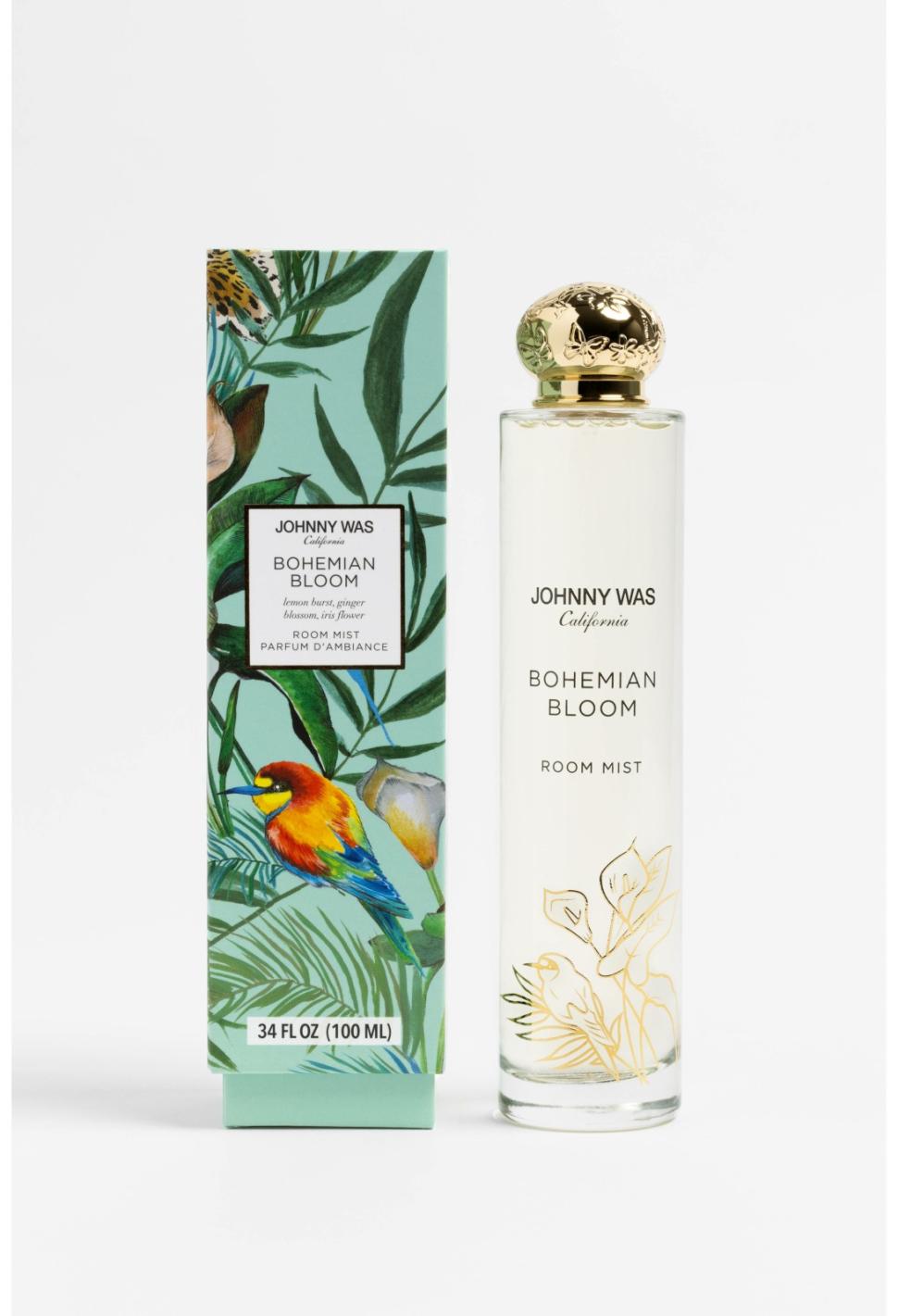 Women Home Fragrance | Johnny Was Bohemian Bloom Room/Linen Spray Bohemian Bloom