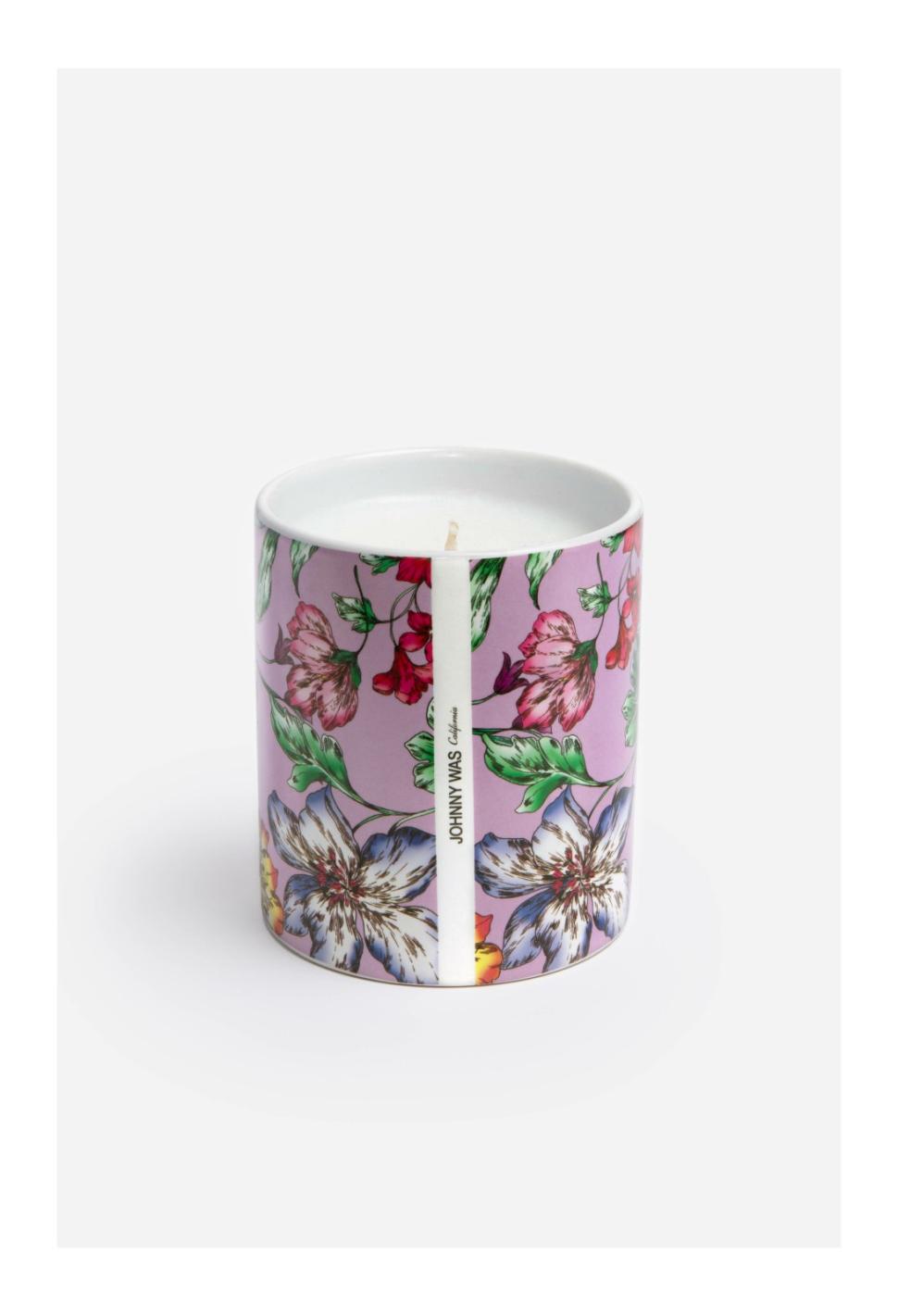 Women Home Fragrance | Johnny Was Coastal Poppy Candle Coastal Poppy