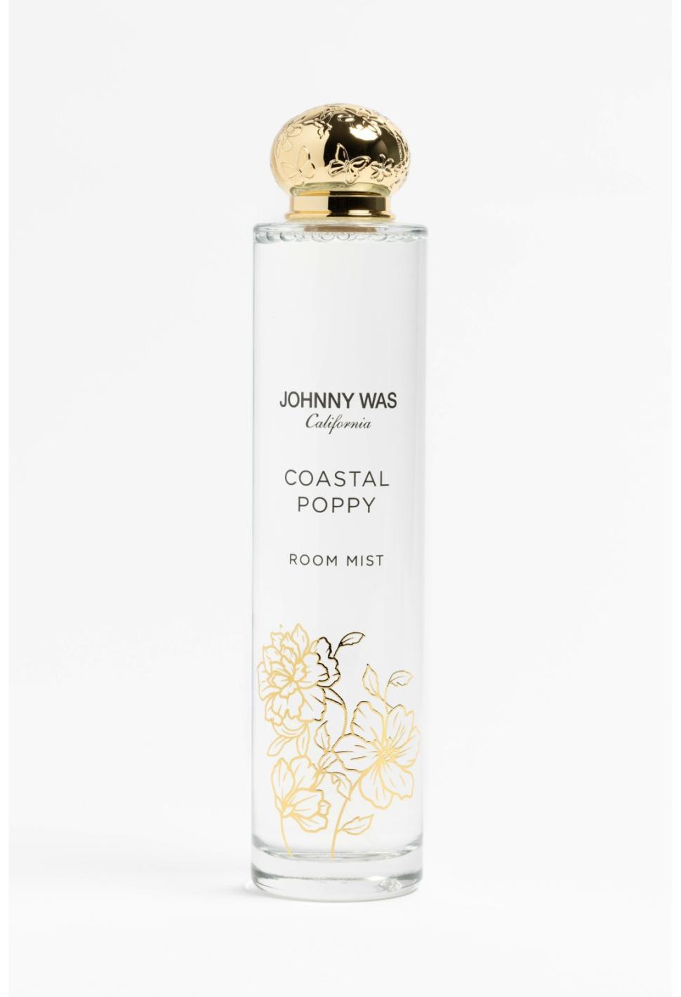 Women Home Fragrance | Johnny Was Coastal Poppy Room/Linen Spray Coastal Poppy