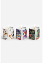 Women Home Fragrance | Johnny Was Fine Set Of 3 Votive Candles Multi