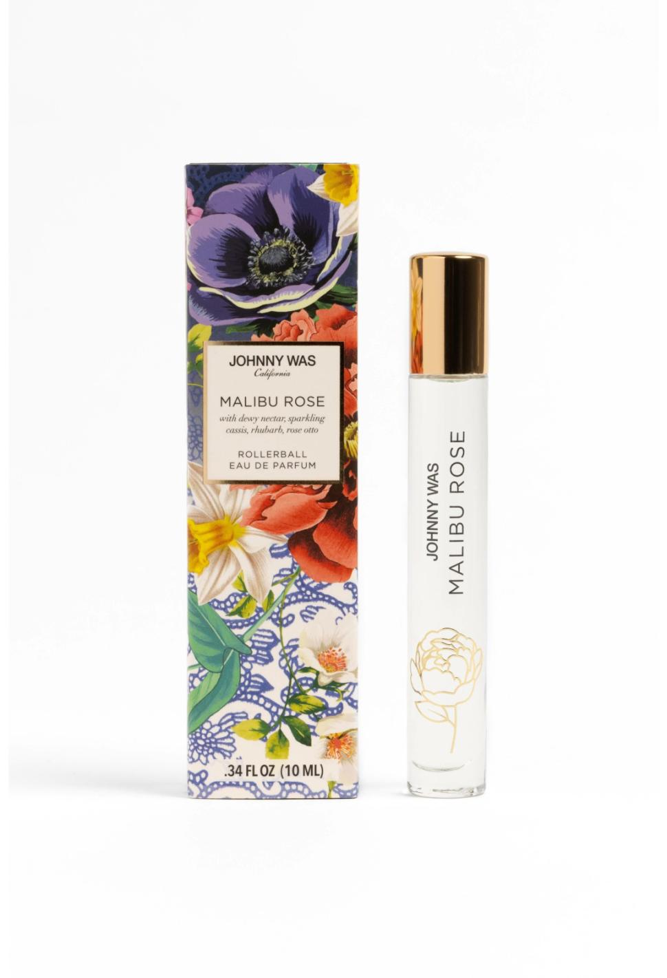 Women Home Fragrance | Johnny Was Malibu Rose 10ml Rollerball Multi