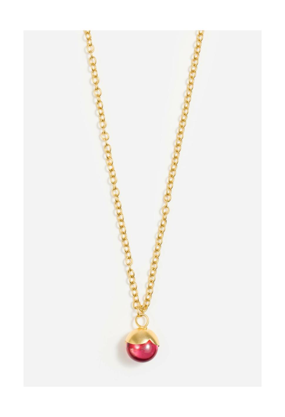 Women Jewelry | Johnny Was Pacific Pendant Necklace Rubellite