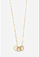 Women Jewelry | Johnny Was Sandalwood 3 Ring Necklace Sandalwood