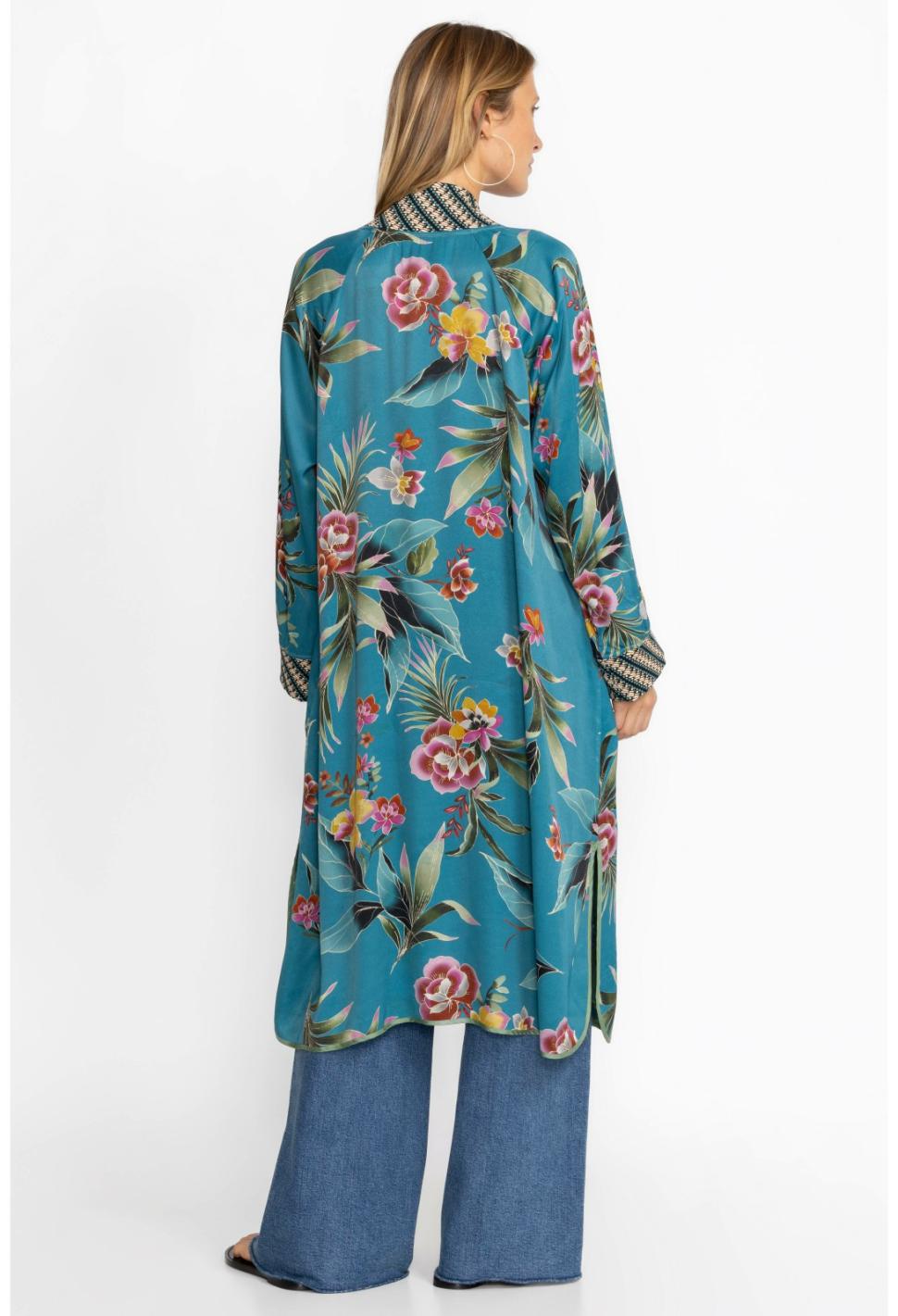 Women Kimonos | Johnny Was Lagoon Harmony Kimono (Reversible) Lagoon