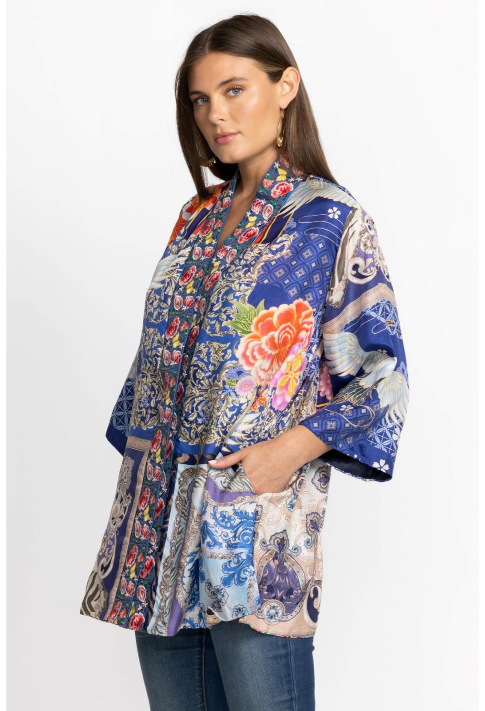 Women Kimonos | Johnny Was Narniay Kimono Reversible Pajaro