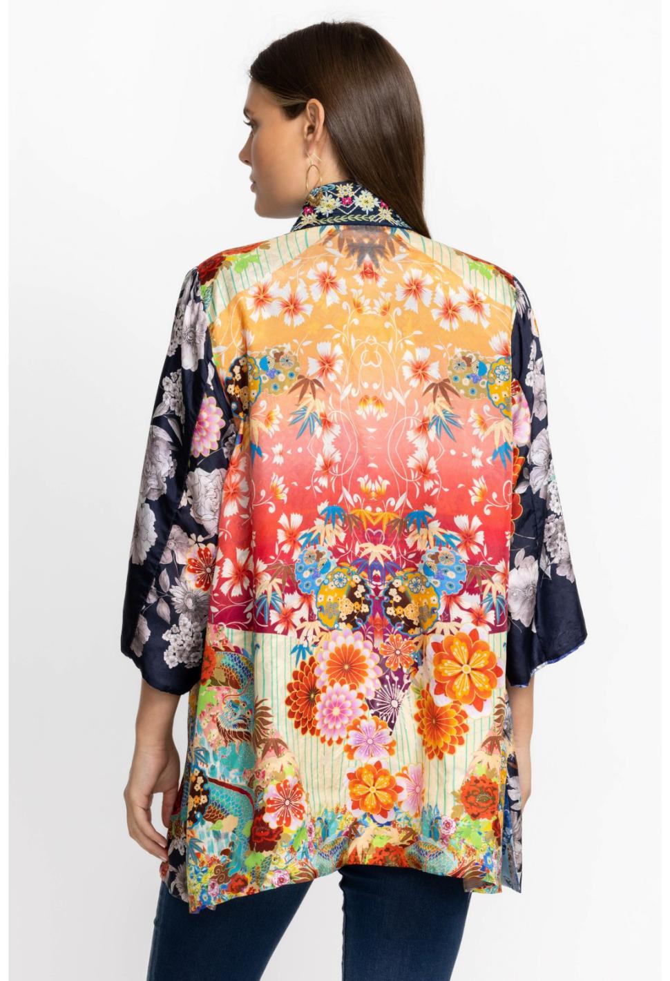 Women Kimonos | Johnny Was Narniay Kimono Reversible Pajaro