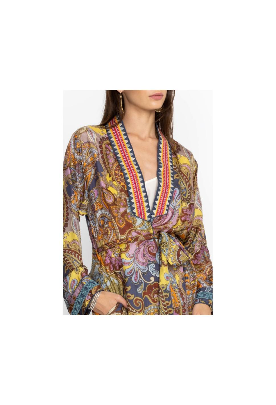 Women Kimonos | Johnny Was Sandalwood Tove Kimono Sandalwood
