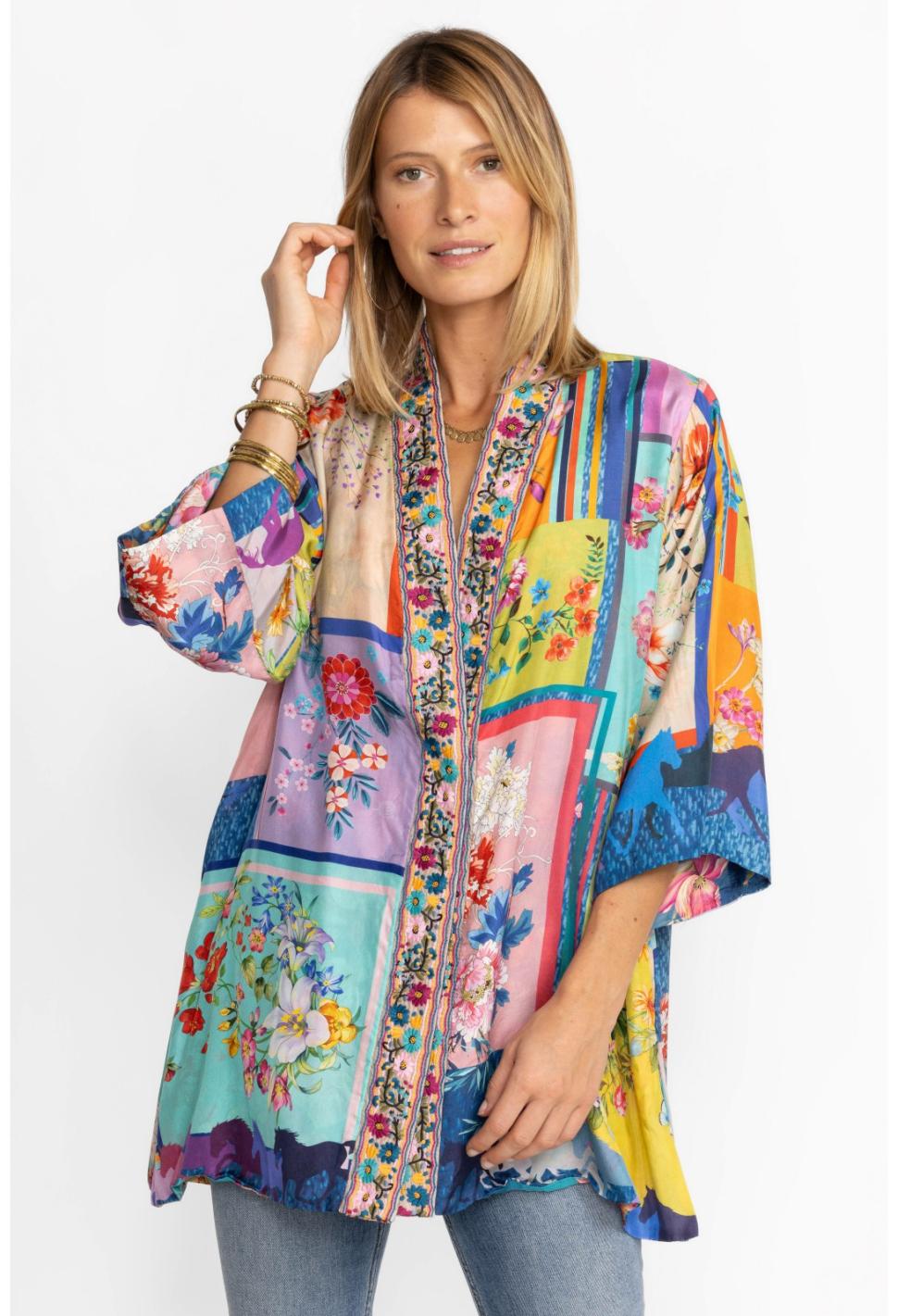 Women Kimonos | Johnny Was Stallion Yena Kimono (Reversible) Stallion