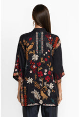 Women Kimonos | Johnny Was Zuzu Kimono Black