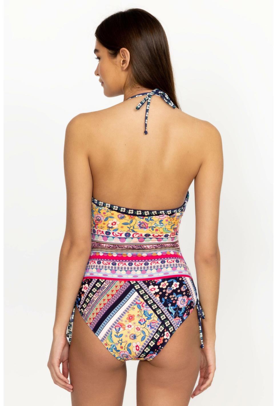 Women One-Pieces | Johnny Was Alaina Side Drawstring One Piece Alaina