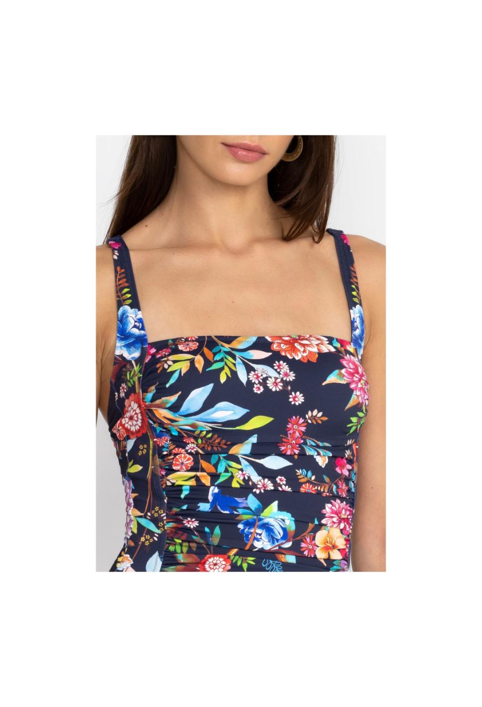 Women One-Pieces | Johnny Was Ocean Dreamer Ruched One Piece Ocean Dreamer