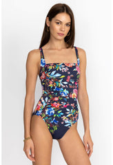 Women One-Pieces | Johnny Was Ocean Dreamer Ruched One Piece Ocean Dreamer