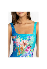 Women One-Pieces | Johnny Was Water Tropic Square Neck One Piece Water Tropic