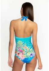 Women One-Pieces | Johnny Was Water Tropic Tie Dye Twist Keyhole One Piece Water Tropic