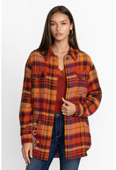 Women Outerwear | Johnny Was Ananke Shirt Jacket Plaid