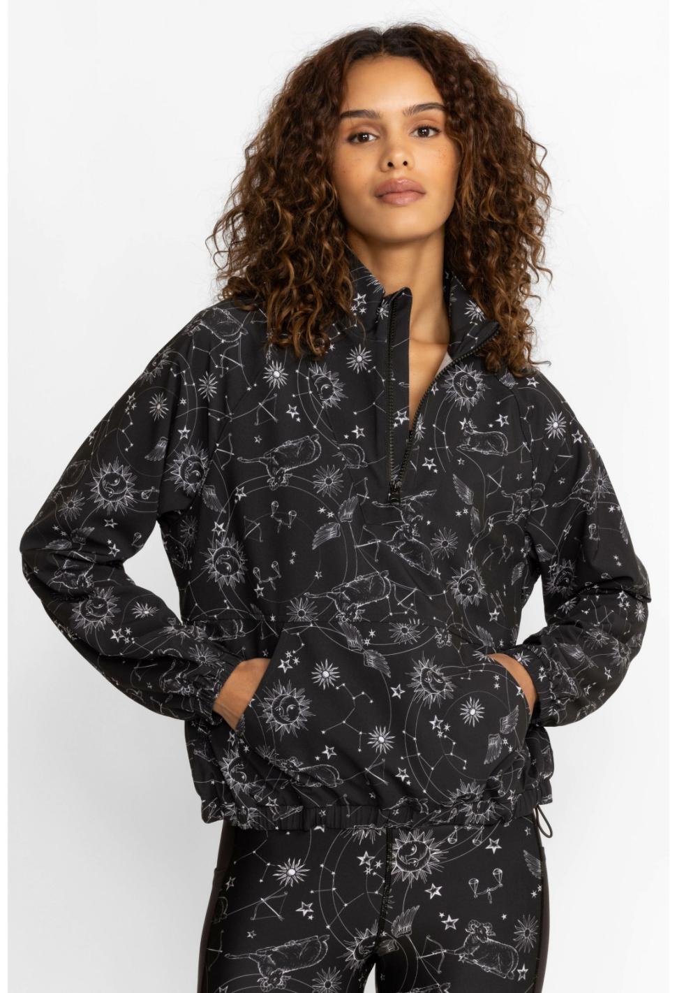 Women Outerwear | Johnny Was Bee Active Mock Neck Pullover Jacket Bijou