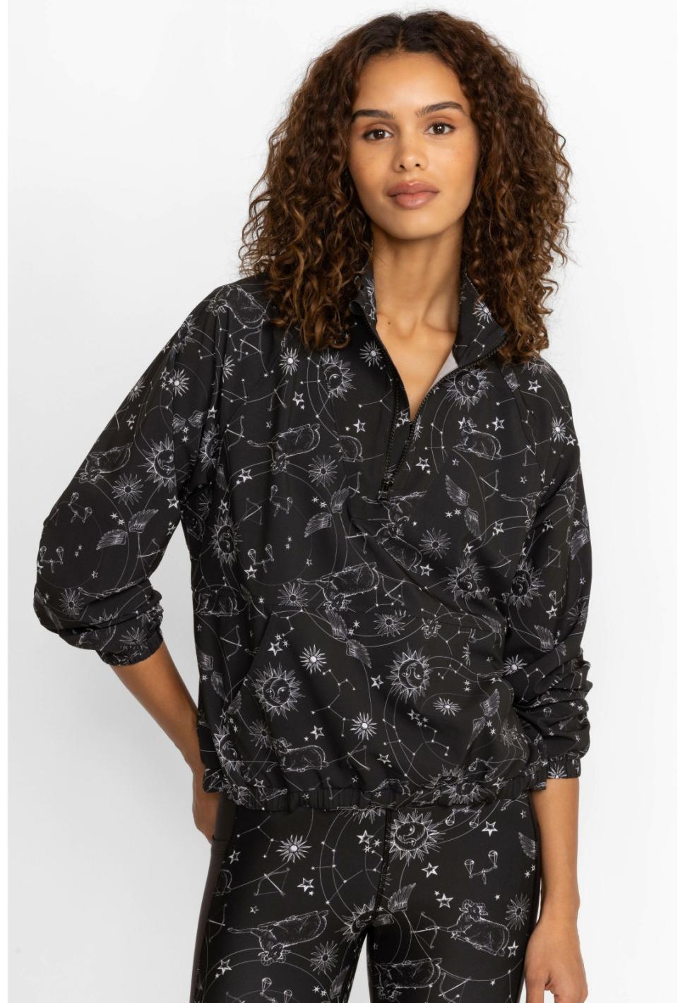 Women Outerwear | Johnny Was Bee Active Mock Neck Pullover Jacket Bijou