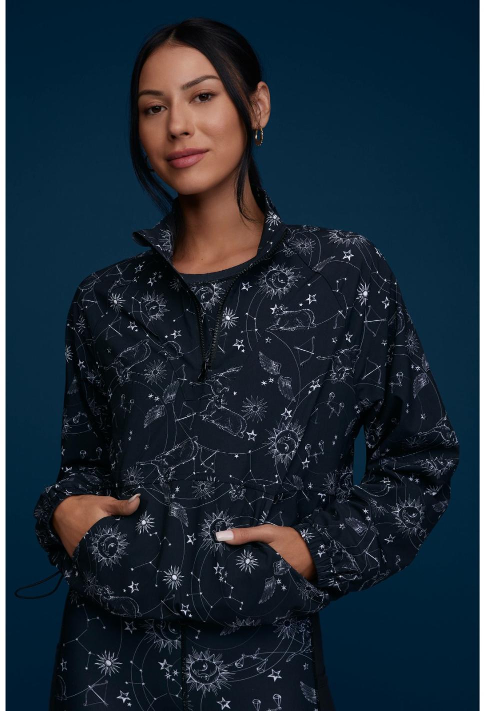 Women Outerwear | Johnny Was Bee Active Mock Neck Pullover Jacket Bijou